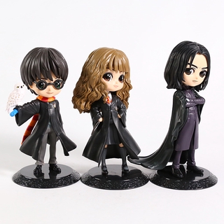 Harry Potter Q Posket Severus Snape Hermione Granger Versão Q PVC Figura Collectible Toy Modelo (7)