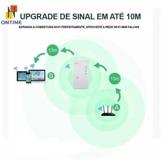 Repetidor Amplificador De Sinal Wifi 600/mbps Ultra Rápido Anatel (7)