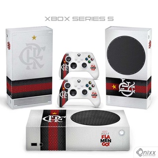 Skin XBOX Series S Adesiva Flamengo White