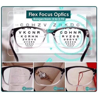 Óculos De Leitura Visão Ajustável Foco Auto Ajuste Ótica