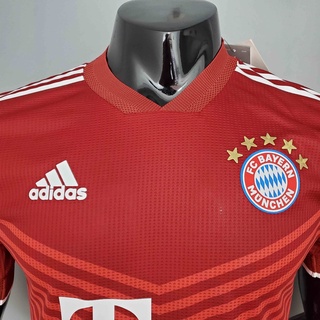 Camiseta Bayern Jersey Home 21-22 Player Version Grade: AAA Camisa de Futebol para Homem (4)
