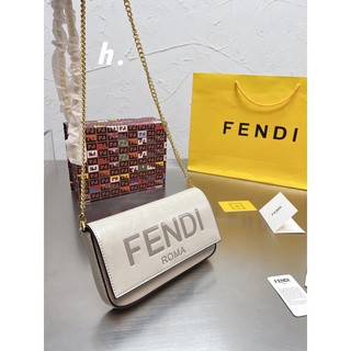 Fendi Clutch Purse for Women, Evening Envelope Clutch Bag, Crossbody Foldover PU Leather Shoulder Handbag (8)