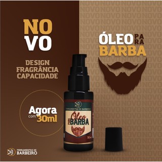 Óleo para Barba Ferramentas de Barbeiro 30ML (3)