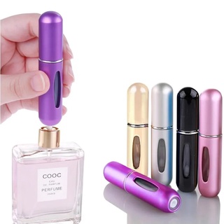 Mini Frasco Porta Perfume Spray Recarregável Para Viagem 5ml