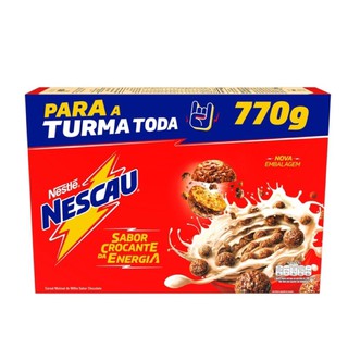 Cereal Matinal Nescau 770g Delicioso Sucrilhos Chocoball Nestlé 770g Chocolate (3)