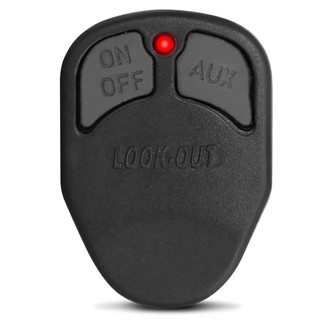 Controle de Alarme Automotivo Universal Look Out ORIGINAL Preto 1 LED Vermelho com 2 Botões