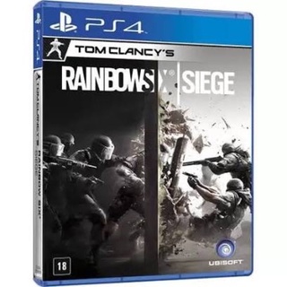 Rainbow Six Siege Tom Clancy's PS4 MÍDIA IMPECÁVEL DUBLADO (1)