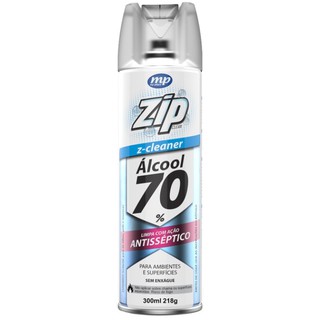 Álcool 70% Spray Aerosol Z-cleaner 300ml