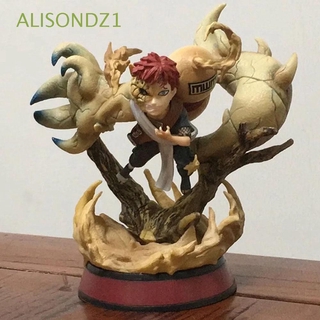 Alisondz1 Anime Para Crianças Gaara Collectible Modelo Brinquedos Boneca Miniaturas Estatueta Modelo Naruto Figuras De Ação / Multicolor (1)