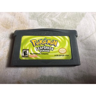 Pokémon Sapphire, Leaf green Gameboy Advance (2)