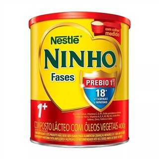 Leite em Pó Ninho Fases 1+ Nestlé 400g