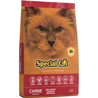 Ração Special Cat Premium Carne para Gatos Adulto 10,1KG