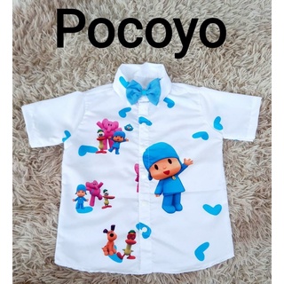 Camisas Temática Infantil Menino Bolofofo / Mickey / Pocoyo Diversos temas (7)