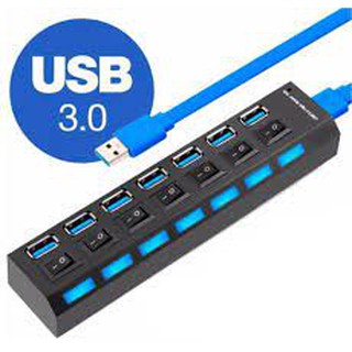 Hub 7 Portas USB 3.0 Alta Velocidade LEY-199 - Lehmox (1)
