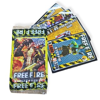 Cards Free Fire Colecionáveis Game Card
