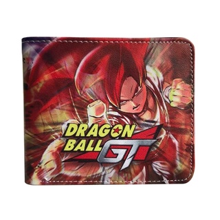 Animação Novo Dragon Ball Carteira Versão Q Son Goku Estudante Simples Personalidade Bifold Dos Homens Bolsas Curtos Titular Do Cartão (6)