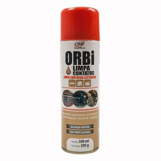 Limpa Contatos Elétricos e Eletrônicos 300ml Orbi Spray