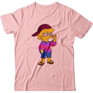 Camisa Feminina Lisa Simpson Baby Look The Simpsons - Promoção - A Melhor!!!