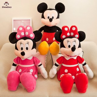 Boneco De Pelúcia Mickey/Minnie Mouse Para Aniversário/Natal (1)