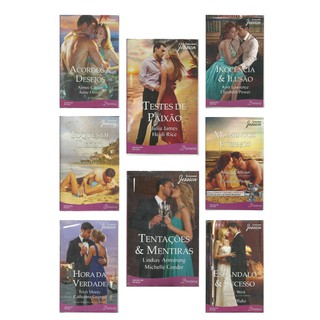 Kit 8 Livros Romances Harlequin Jéssica Novos Lacrados
