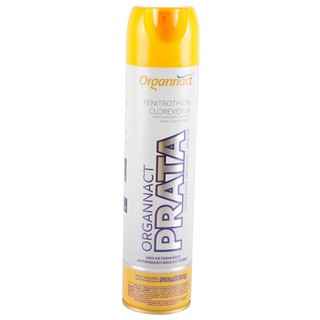 Organnact Prata Spray 500ml Cicatrizante Larvicida Repelente
