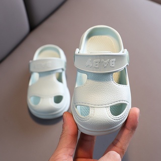 Moda Verão Sandália Infantil Masculina Com Sola Flexível Antiderrapante-Sapato Meninos Bebê (2)