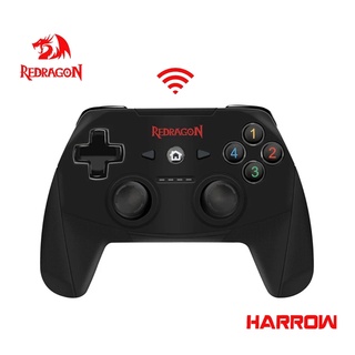 Redragon HARROW G808 USB sem fio controlador para PC / PS3 gamepad joystick vibração