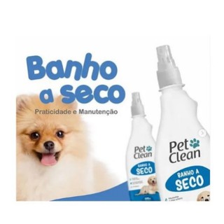 Pet Clean Banho A Seco Liquido Para Cães - 500 Ml Top