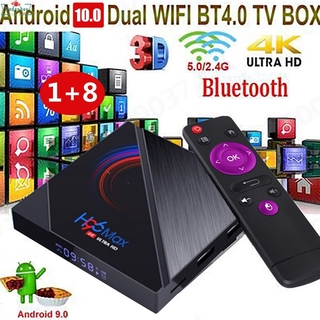 Caixa De Tv Android 9.0 H96 Mini Rk3228A 2.4g / 5g 4k Dual Wifi Media Player 2gb + 16gb 【US Plus】