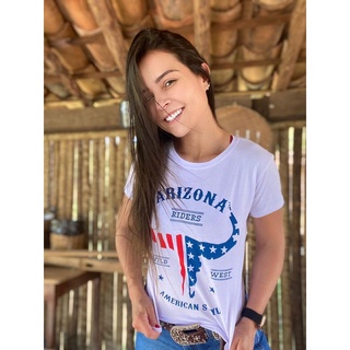 Blusinha T-shirts Country Feminina Arizona