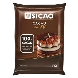 CACAU CACAU EM PÓ 100% SICAO-500G