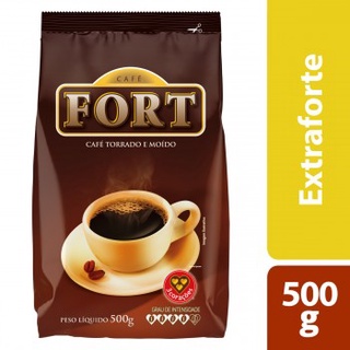 CAFÉ FORT 3 CORACOES 500G - CAIXA COM 10 UN.