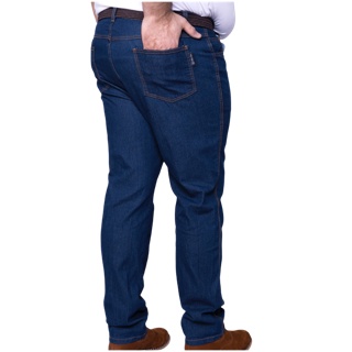Calca Jeans Masculina Elastano Trabalho Plus Size (3)