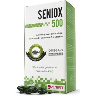 Suplemento Seniox 500 mg 30 Cápsulas - Avert