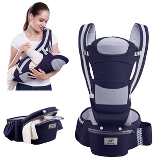 Ergonomic Baby Carrier Infant Shape Baby Hipseat Carrier Front Face Kangaroo Baby Wrap Sling Travel