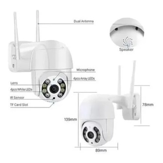 Camera Segurança Smart Ip Wifi Icsee Mini Dome Full Hd (5)
