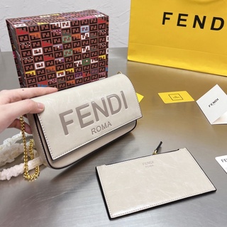 Fendi Clutch Purse for Women, Evening Envelope Clutch Bag, Crossbody Foldover PU Leather Shoulder Handbag (1)