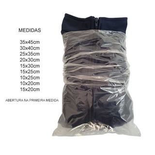 Saquinhos Plásticos Transparente Para Embalar Produtos e Objetos - 15x20 100 unidades (2)