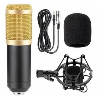 Microfone Condensador Bm-800 Profissional Youtube Estúdio Phantom