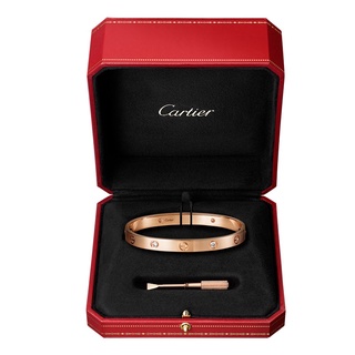 Pulseira Cartier Love Com Diamantes Com Uma Chave De Fenda Pode Escolher Caixa