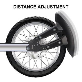 Plástico Universal Com Suporte Da Roda Traseira Da Motocicleta Fender Capa Proteção Contra Respingo Acessórios Do Motor Paralama (2)