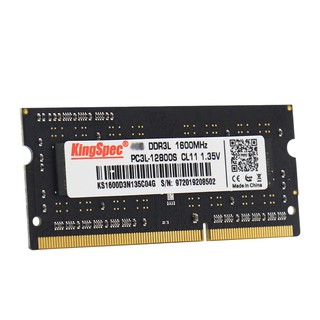 Memória Kingspec DDR3L 4GB, 8GB 1333 MHz / 1600 MHz , NOVA, Para Notebook