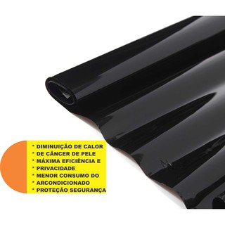 Insulfilm Pelicula Fume Film Solar Automotiva Residencial Vidros Janela, Portas, Blindex G5-20% - 0,50x0,50 Metros (5)