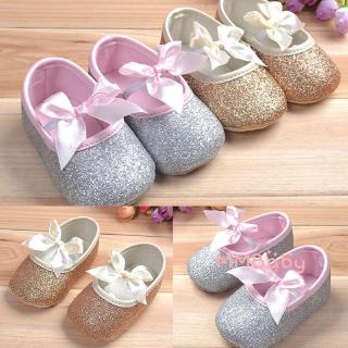 Botas De Perfeita ~ Sapatos De Princesa Anti-Derrapante Bebê Recém-Nascido Meninas Sola Macia Prewalker