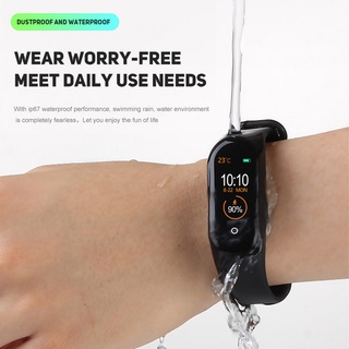 Smartwatch promotion relógio smart global version m4/ relógio inteligente bluetooth à prova d’água hot m4 band GLOBAL VERSION M4 Band Smart Watch Wristband Bluetooth Waterproof (7)