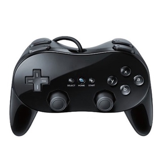 Clássico Wired Game Controller Jogo Remoto Pro Choque Gamepad Joystick Para Nintendo Wii (4)