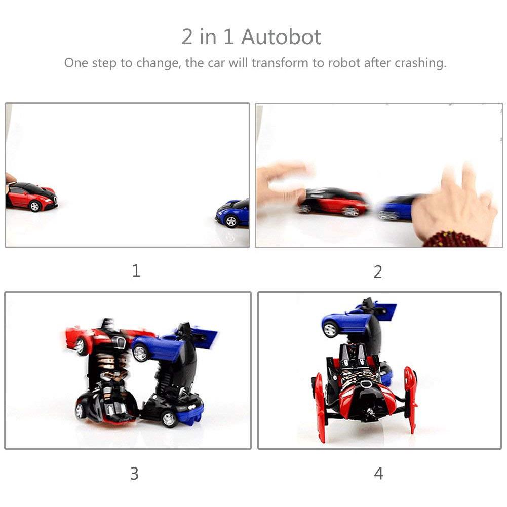 Brinquedo Robô Hit Impact Deformação Bugatti Com Função Traseira (5)