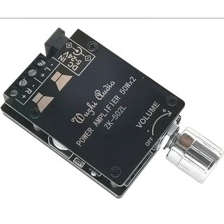 Placa amplificadora com Bluetooth 50w+50w Zk-502l Tpa3116 (1)