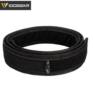 IDOGEAR Tactical Belt Mens Belts Sports Inner Belt Military 1.7 inch Waist Belt Army Nylon Black 3418