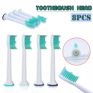 Cabeça de escova de dentes 8 PCS para escova de dentes elétrica Philips Sonicare